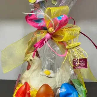 GALLINA DE CHOCOLATE, CON HUEVOS